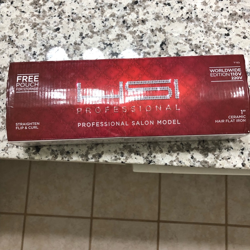 HSI Professional 1” Ceramic Hair Flat Iron